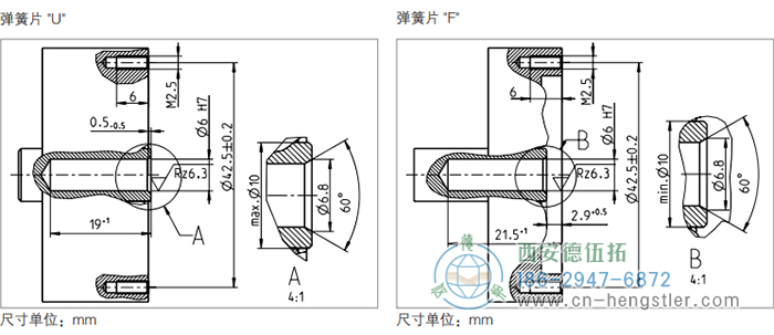 AD34電機(jī)反饋系統(tǒng)光電絕對(duì)值編碼器外形及安裝尺寸(安裝附件) 德國hengstler(亨士樂)編碼器