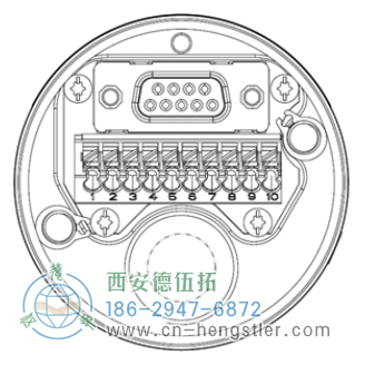 AX65-Profibus防爆磁性絕對值編碼器電氣連接Profibus - 德國hengstler(亨士樂)編碼器