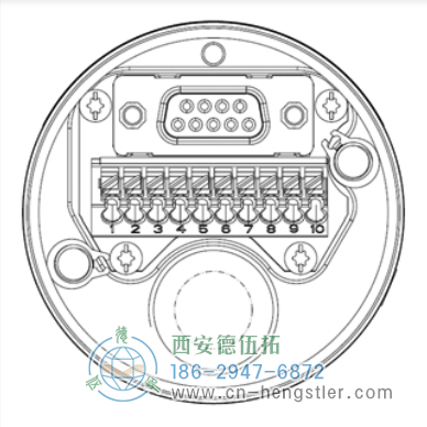 AX65-SSI防爆磁性絕對值編碼器電氣連接SSI- 德國hengstler(亨士樂)編碼器