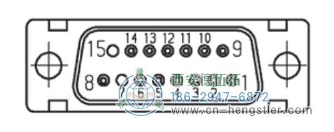 RI80-E標(biāo)準空心軸光電增量編碼器引腳分配 SUB-D 15輸出 德國hengstler(亨士樂)編碼器